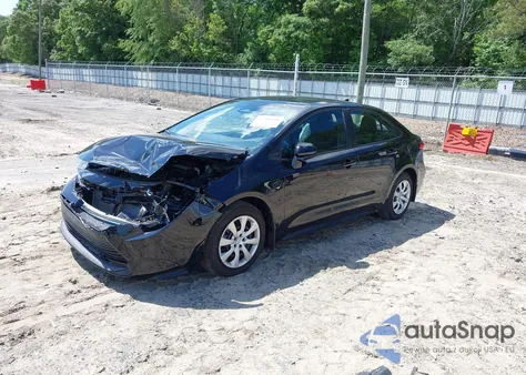 2025 Toyota Corolla Le from USA, damaged, VIN 5YFB4MDE3SP280662